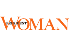 PRESIDENT WOMANロゴ
